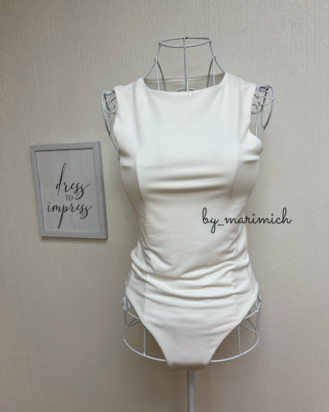 Body dupe zara basic blanco