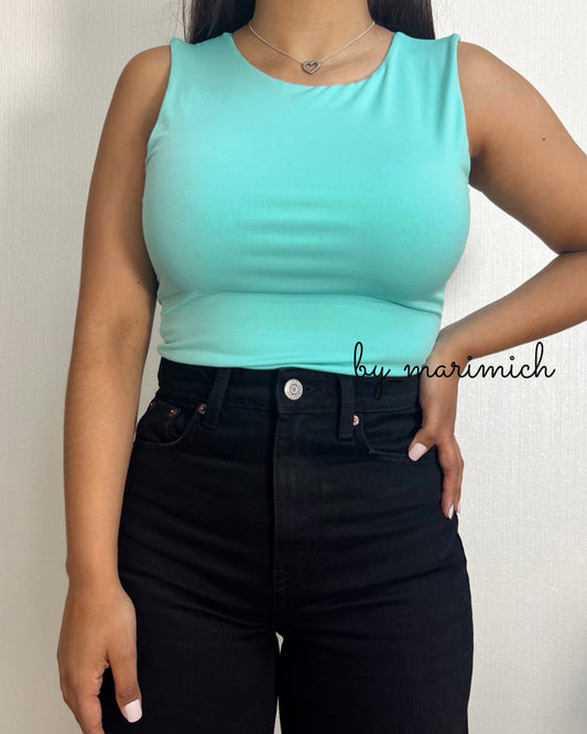 Body dupe zara basic aqua