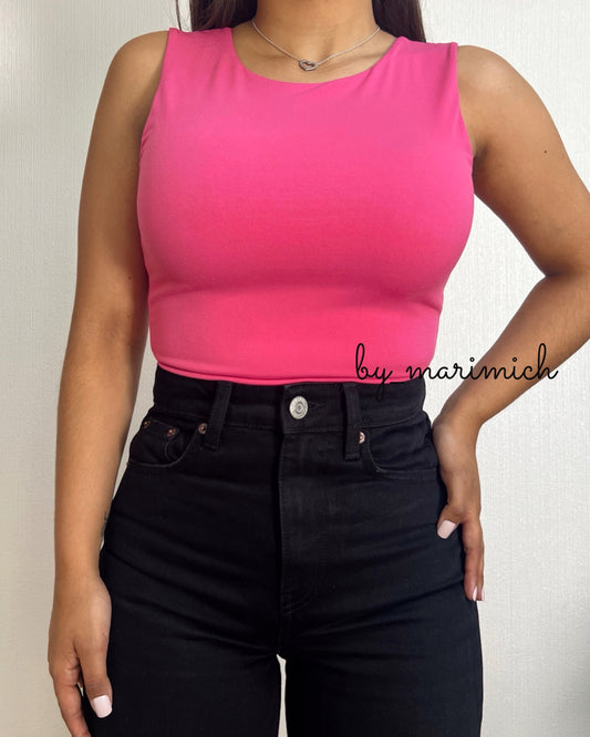 Body dupe zara basic fucsia