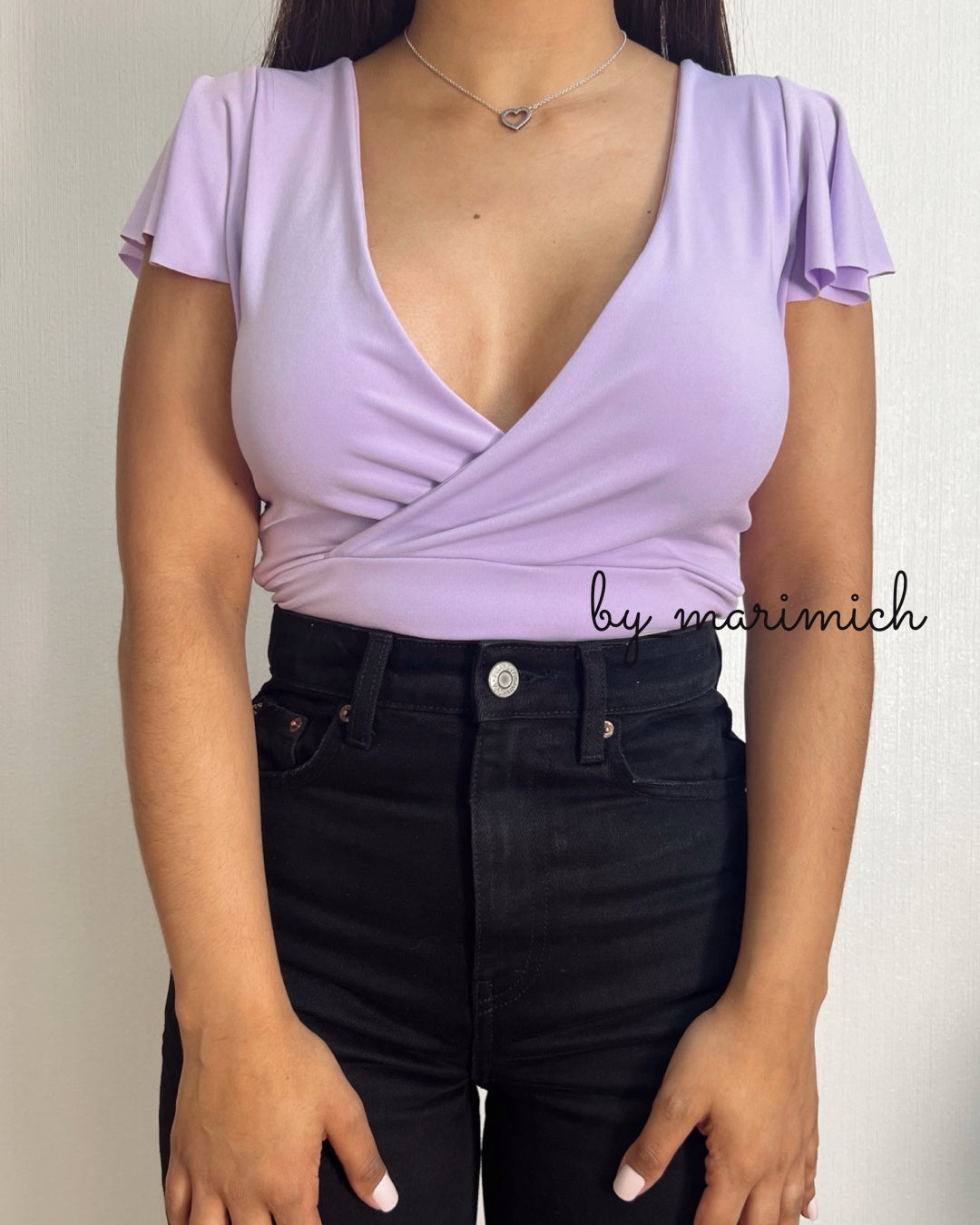 Tops vuelitos lila